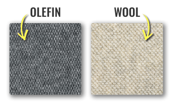 olefin-wool